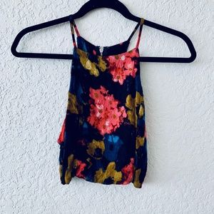 A&F NWOT Floral Crop Top